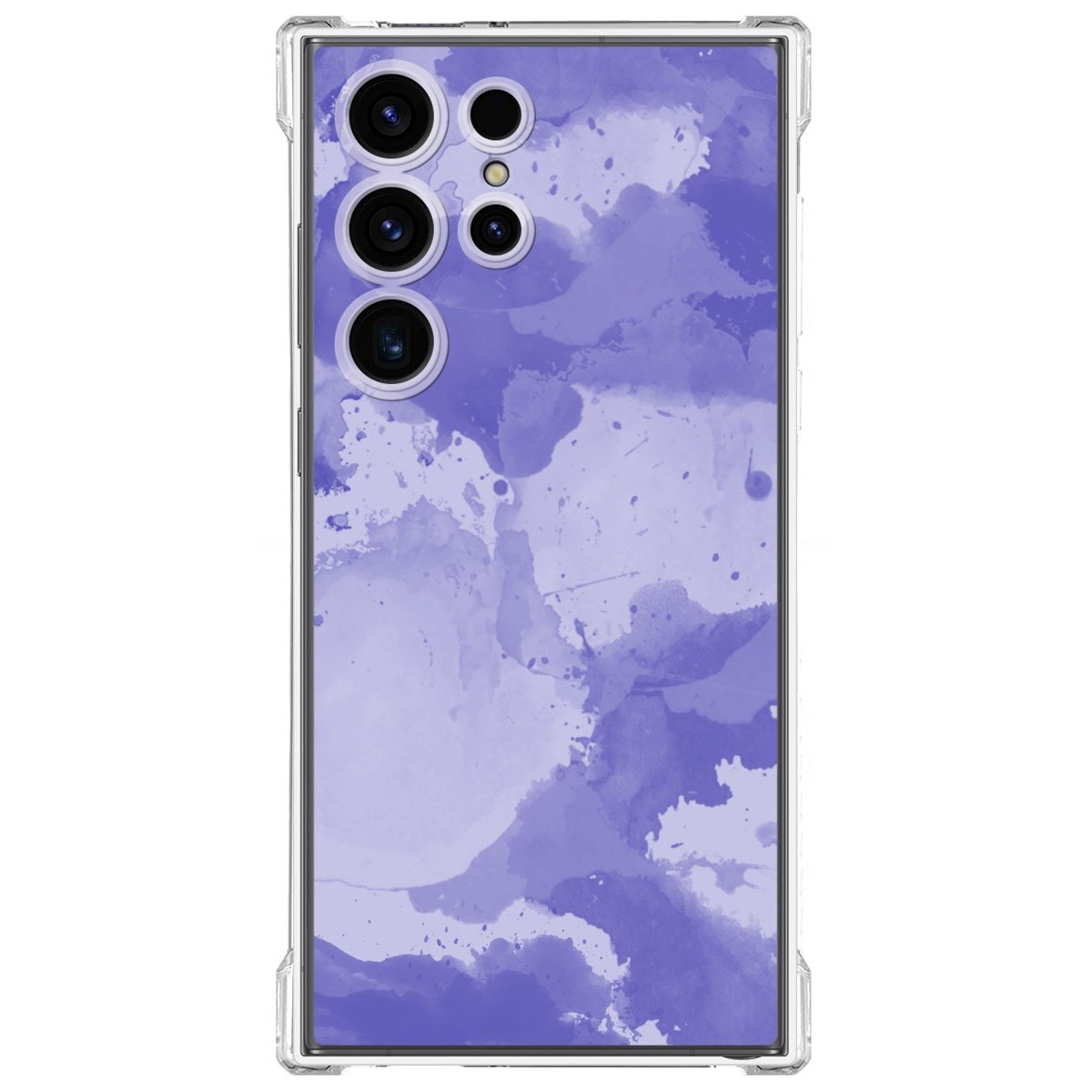 Funda Silicona Antigolpes para Samsung Galaxy S23 Ultra 5G diseño Acuarela 01 Dibujos