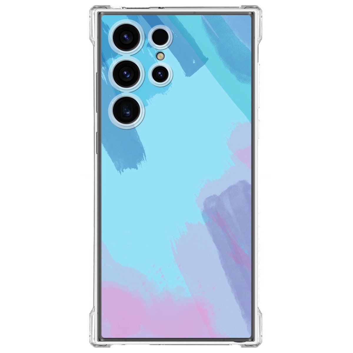 Funda Silicona Antigolpes para Samsung Galaxy S23 Ultra 5G diseño Acuarela 10 Dibujos