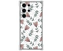Funda Silicona Antigolpes para Samsung Galaxy S23 Ultra 5G diseño Flores 01 Dibujos