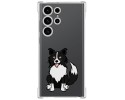 Funda Silicona Antigolpes para Samsung Galaxy S23 Ultra 5G diseño Perros 01 Dibujos
