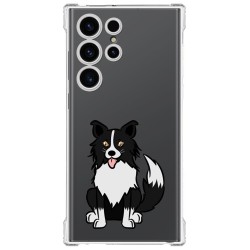 Funda Silicona Antigolpes para Samsung Galaxy S23 Ultra 5G diseño Perros 01 Dibujos