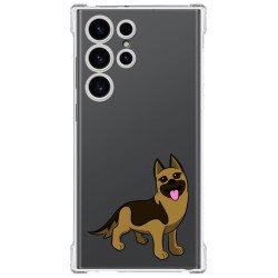 Funda Silicona Antigolpes para Samsung Galaxy S23 Ultra 5G diseño Perros 03 Dibujos