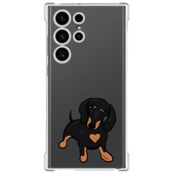 Funda Silicona Antigolpes para Samsung Galaxy S23 Ultra 5G diseño Perros 04 Dibujos