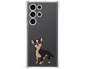 Funda Silicona Antigolpes para Samsung Galaxy S23 Ultra 5G diseño Perros 05 Dibujos
