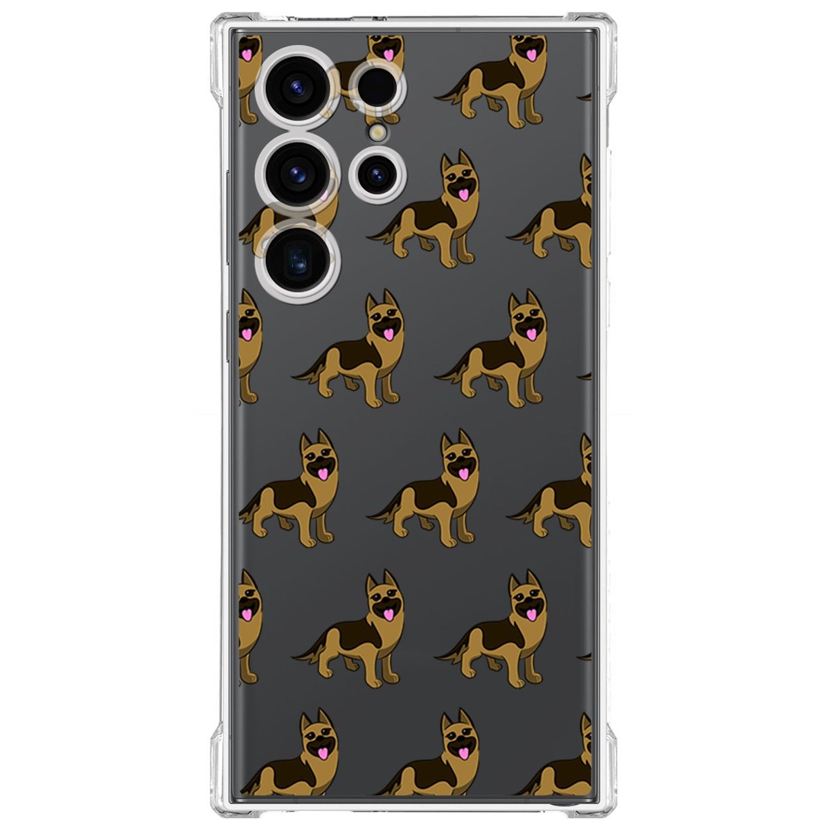 Funda Silicona Antigolpes para Samsung Galaxy S23 Ultra 5G diseño Perros 09 Dibujos