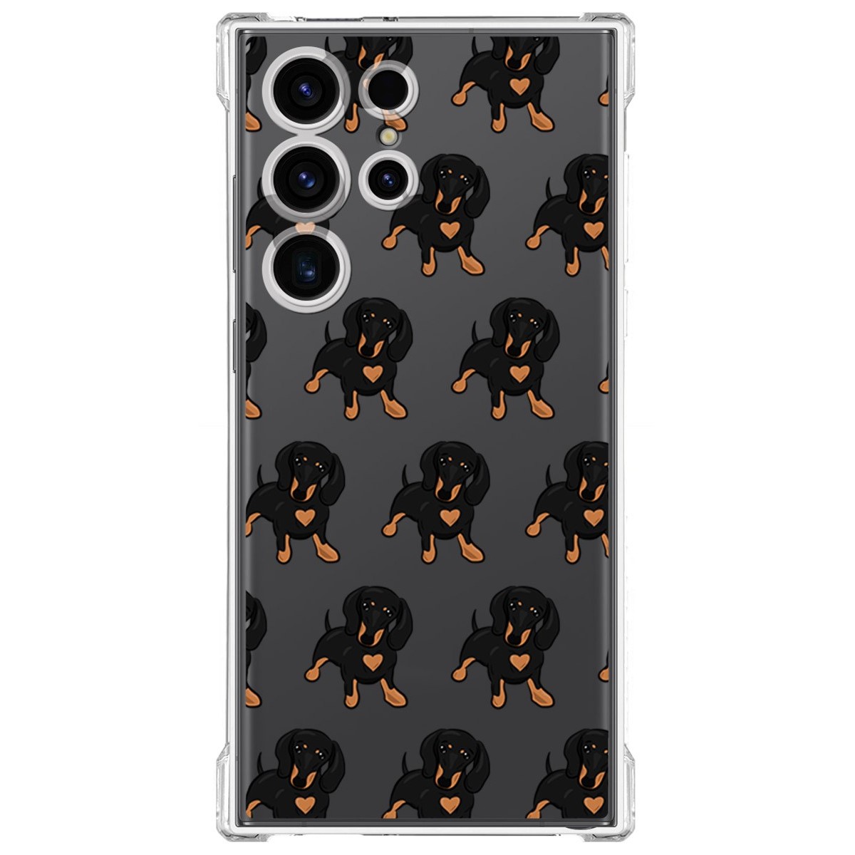 Funda Silicona Antigolpes para Samsung Galaxy S23 Ultra 5G diseño Perros 10 Dibujos