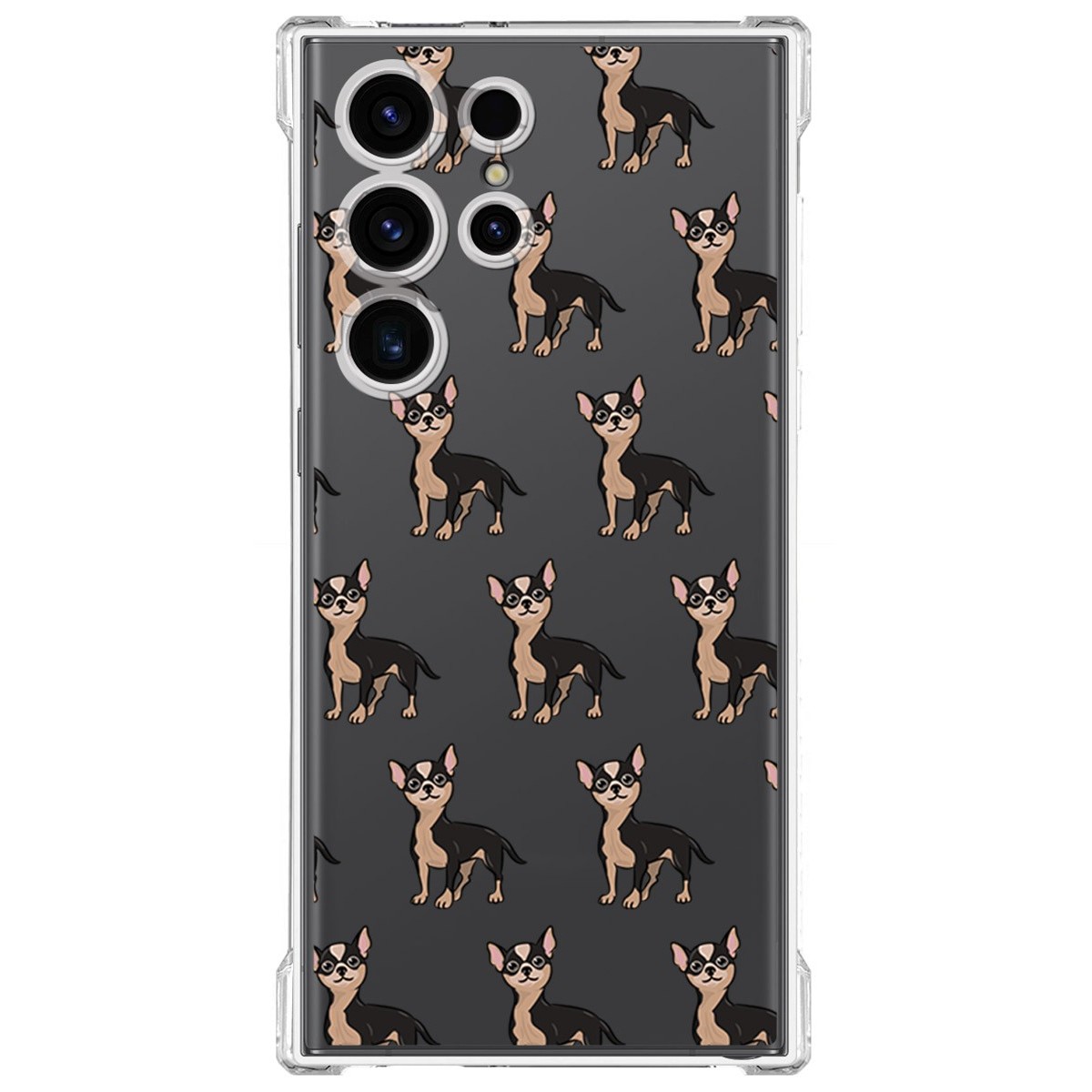 Funda Silicona Antigolpes para Samsung Galaxy S23 Ultra 5G diseño Perros 11 Dibujos