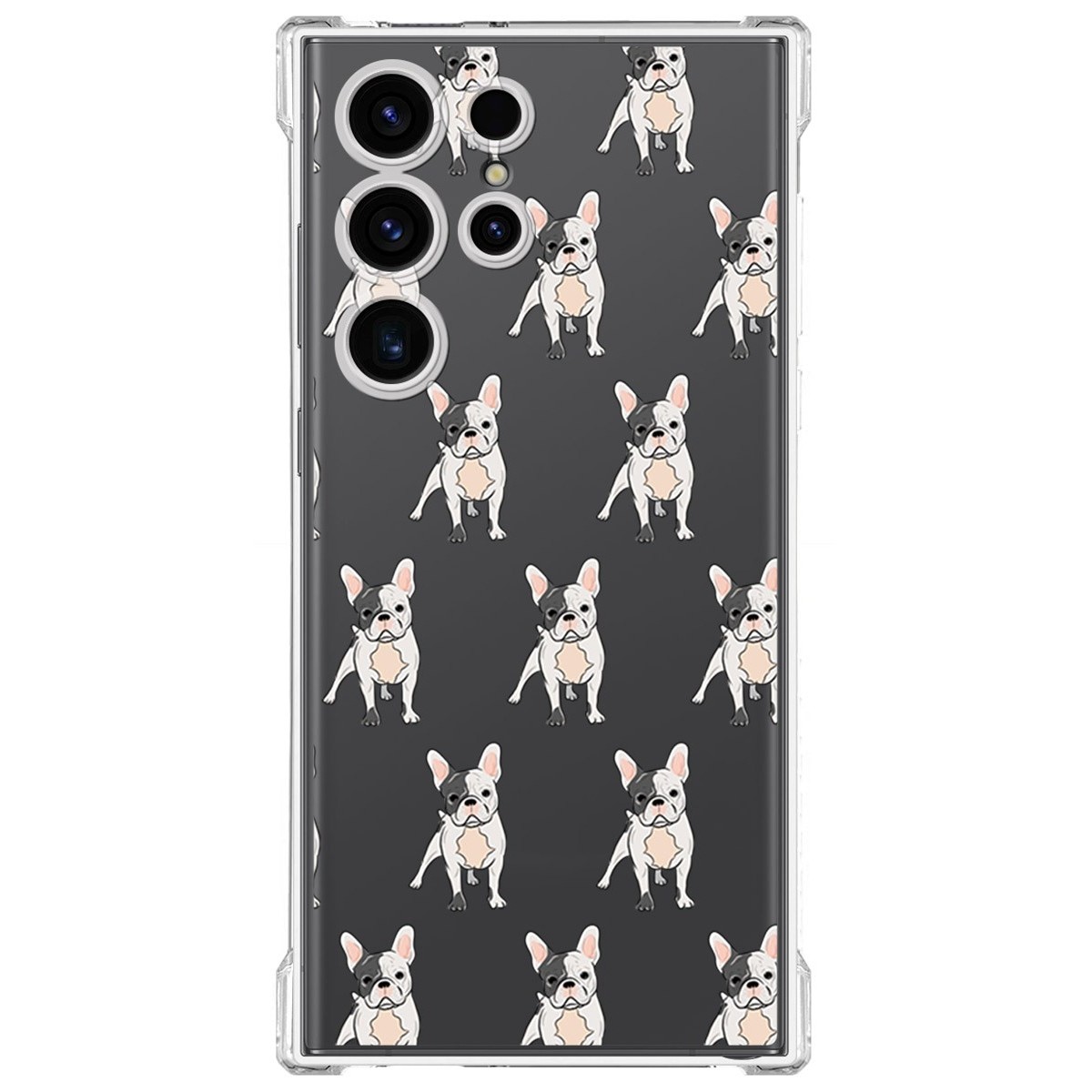 Funda Silicona Antigolpes para Samsung Galaxy S23 Ultra 5G diseño Perros 12 Dibujos