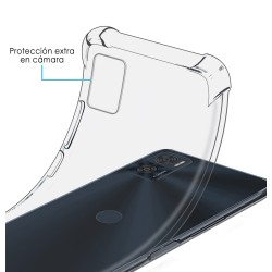 Funda Silicona Antigolpes Transparente para Motorola Moto E22 / E22i 2