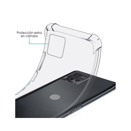 Funda Silicona Antigolpes Transparente para Motorola Moto G72 4G
