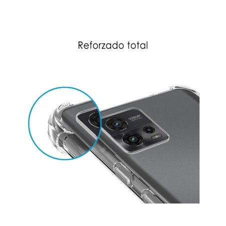Funda Silicona Antigolpes Transparente para Motorola Moto G72 4G