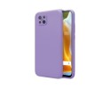 Funda Silicona Líquida Ultra Suave para Oppo Reno 4Z 5G color Morada