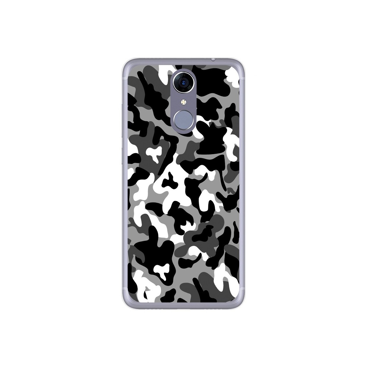 Funda Gel Tpu para Cubot Note Plus Diseño Snow Camuflaje Dibujos