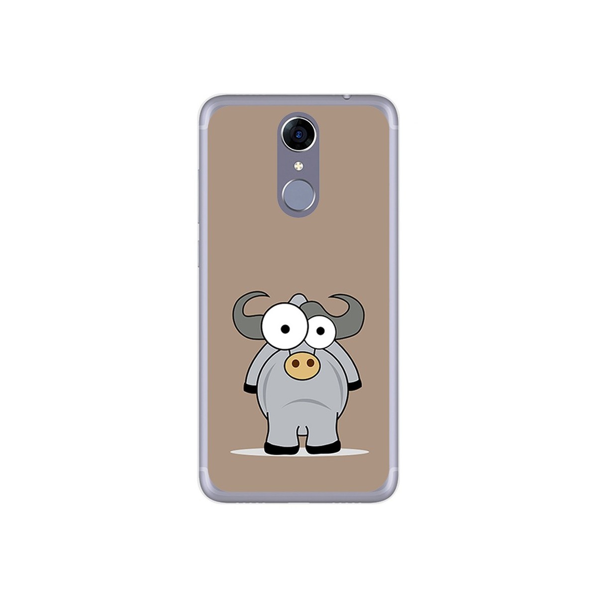 Funda Gel Tpu para Cubot Note Plus Diseño Toro Dibujos