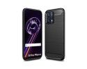 Funda Gel Tpu Tipo Carbon Negra para Realme 9 Pro Plus 5G