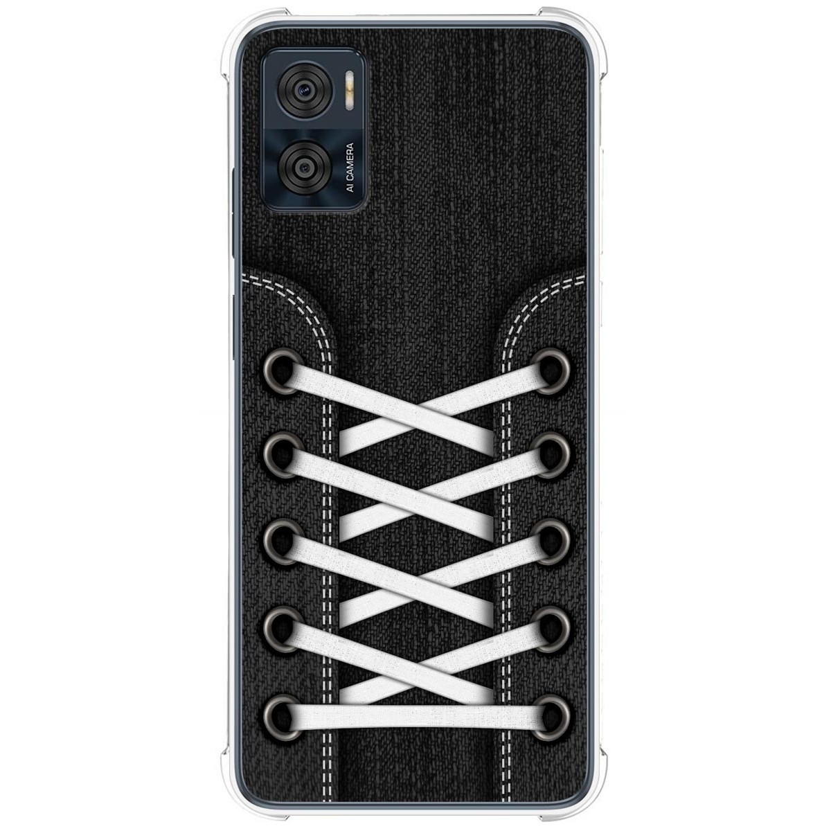Funda Silicona Antigolpes para Motorola Moto E22 / E22i diseño Zapatillas 02 Dibujos