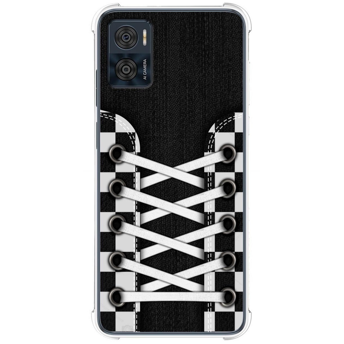 Funda Silicona Antigolpes para Motorola Moto E22 / E22i diseño Zapatillas 03 Dibujos