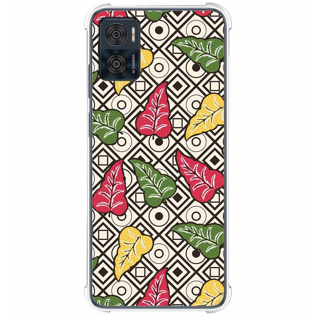 Funda Silicona Antigolpes para Motorola Moto E22 / E22i diseño Flores 11 Dibujos