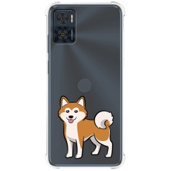 Funda Silicona Antigolpes para Motorola Moto E22 / E22i diseño Perros 02 Dibujos