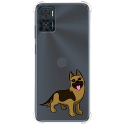 Funda Silicona Antigolpes para Motorola Moto E22 / E22i diseño Perros 03 Dibujos
