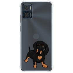 Funda Silicona Antigolpes para Motorola Moto E22 / E22i diseño Perros 04 Dibujos