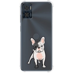 Funda Silicona Antigolpes para Motorola Moto E22 / E22i diseño Perros 06 Dibujos
