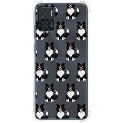 Funda Silicona Antigolpes para Motorola Moto E22 / E22i diseño Perros 07 Dibujos