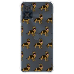 Funda Silicona Antigolpes para Motorola Moto E22 / E22i diseño Perros 09 Dibujos