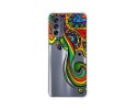 Funda Silicona Antigolpes para Motorola Moto G62 5G diseño Colores Dibujos