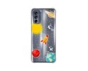 Funda Silicona Antigolpes para Motorola Moto G62 5G diseño Espacio Dibujos