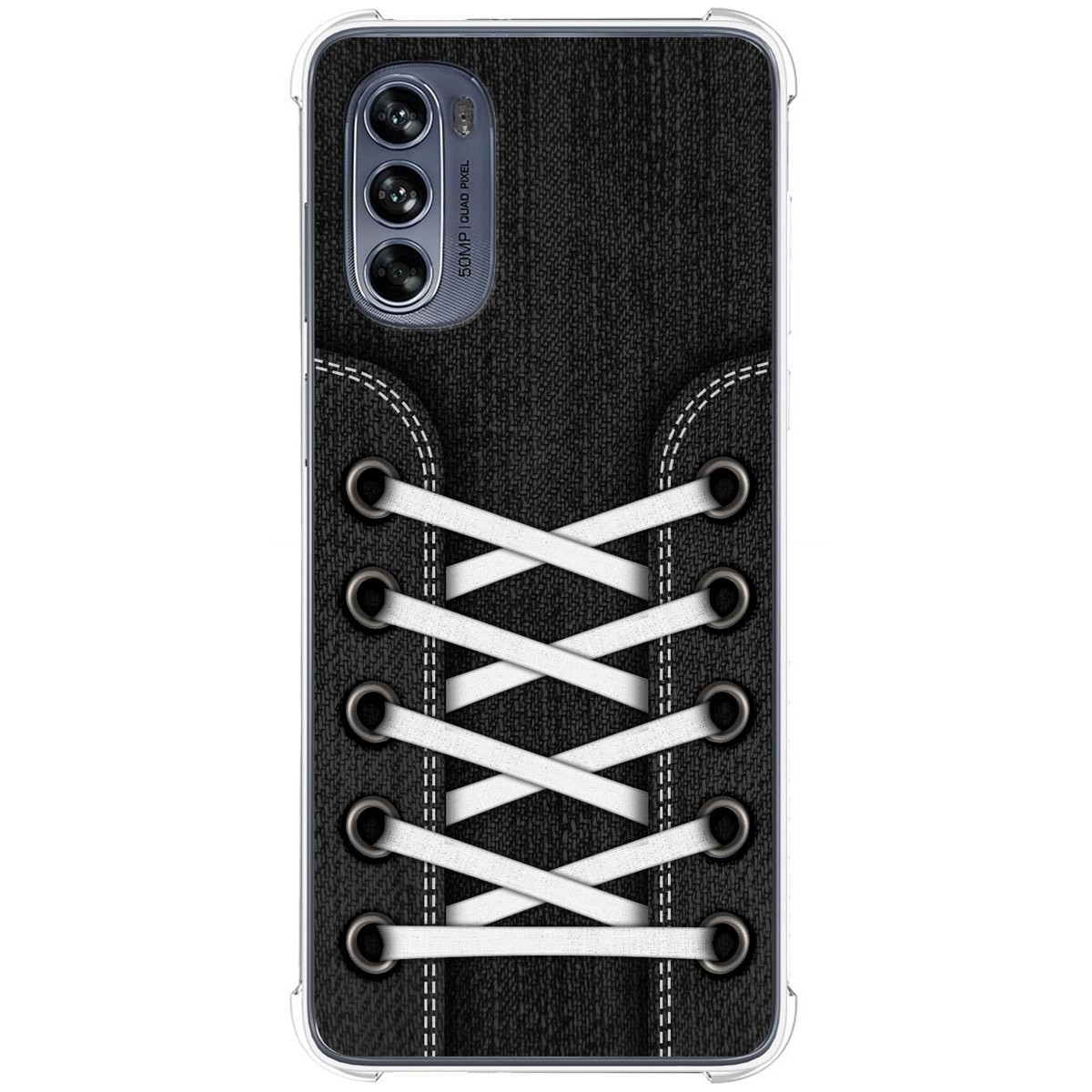 Funda Silicona Antigolpes para Motorola Moto G62 5G diseño Zapatillas 02 Dibujos