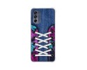 Funda Silicona Antigolpes para Motorola Moto G62 5G diseño Zapatillas 06 Dibujos