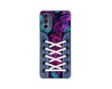 Funda Silicona Antigolpes para Motorola Moto G62 5G diseño Zapatillas 07 Dibujos