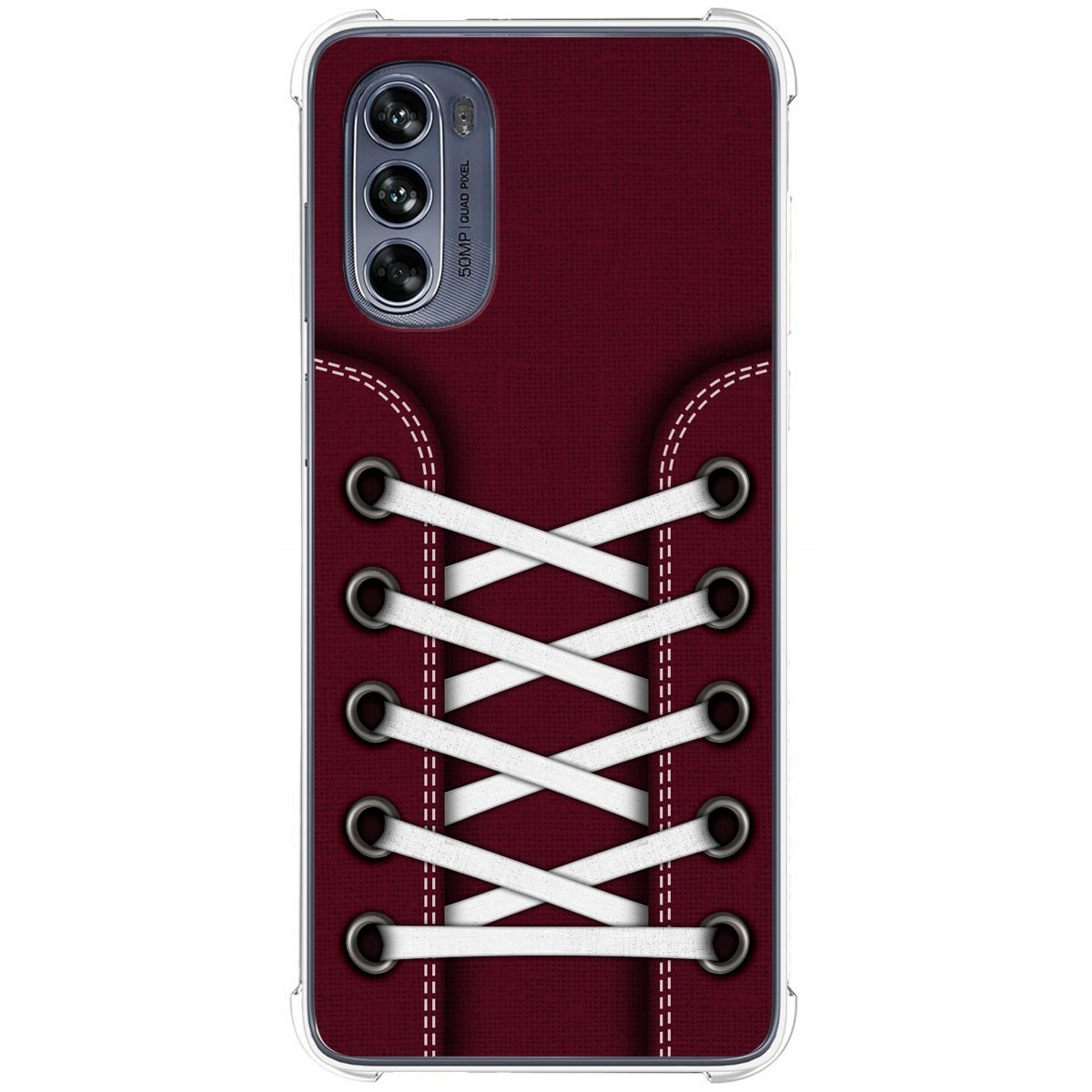 Funda Silicona Antigolpes para Motorola Moto G62 5G diseño Zapatillas 17 Dibujos