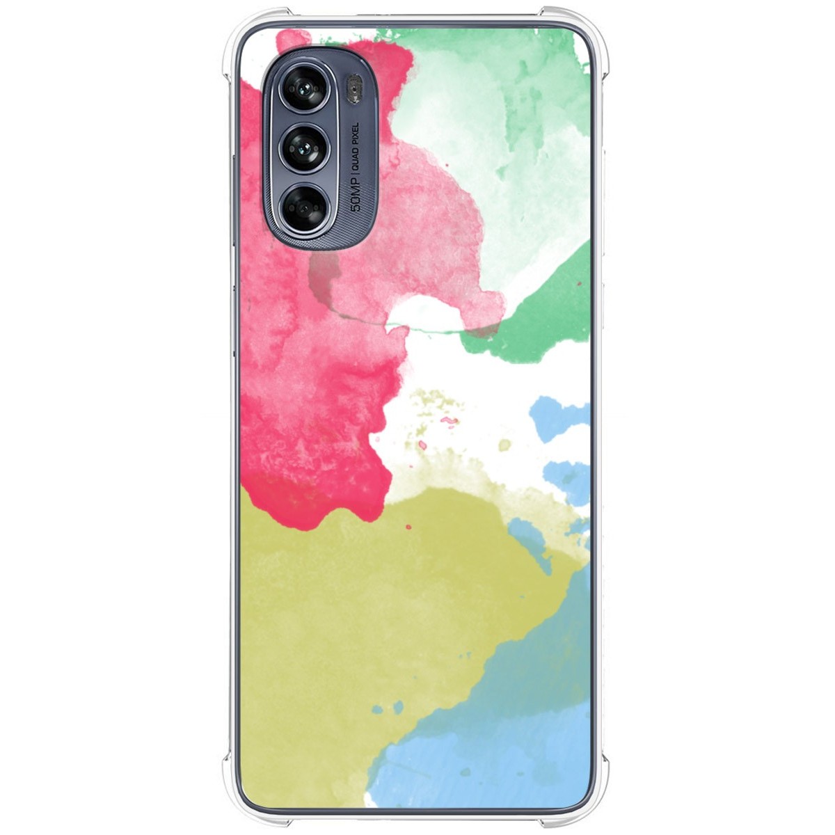 Funda Silicona Antigolpes para Motorola Moto G62 5G diseño Acuarela 02 Dibujos