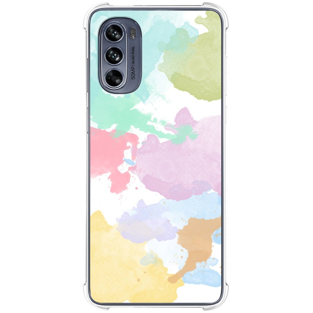 Funda Silicona Antigolpes para Motorola Moto G62 5G diseño Acuarela 11 Dibujos