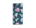 Funda Silicona Antigolpes para Motorola Moto G62 5G diseño Flores 10 Dibujos