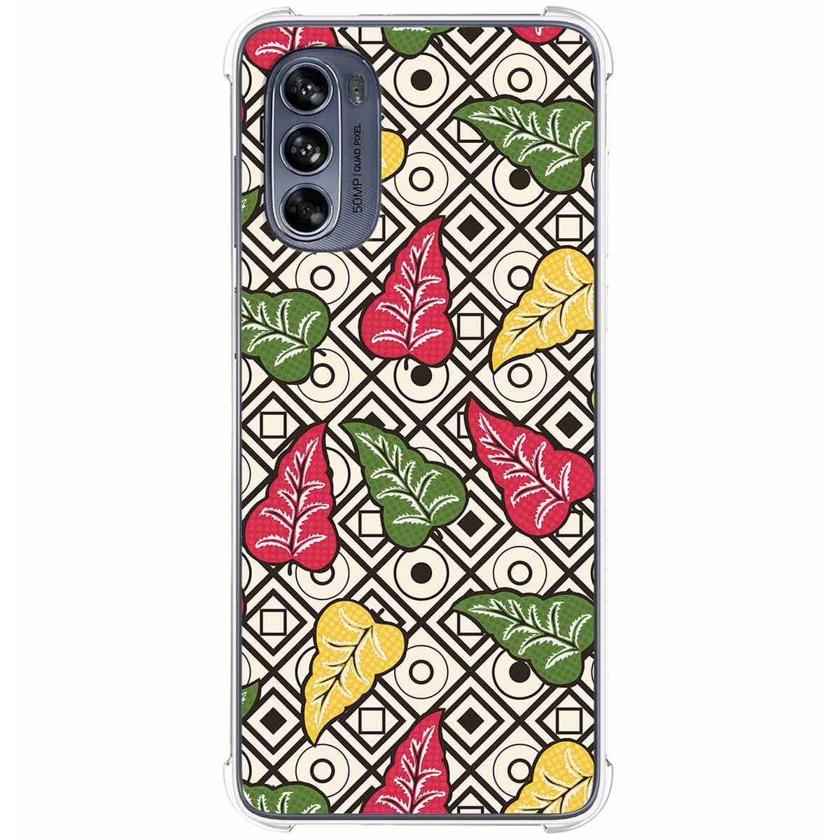 Funda Silicona Antigolpes para Motorola Moto G62 5G diseño Flores 11 Dibujos