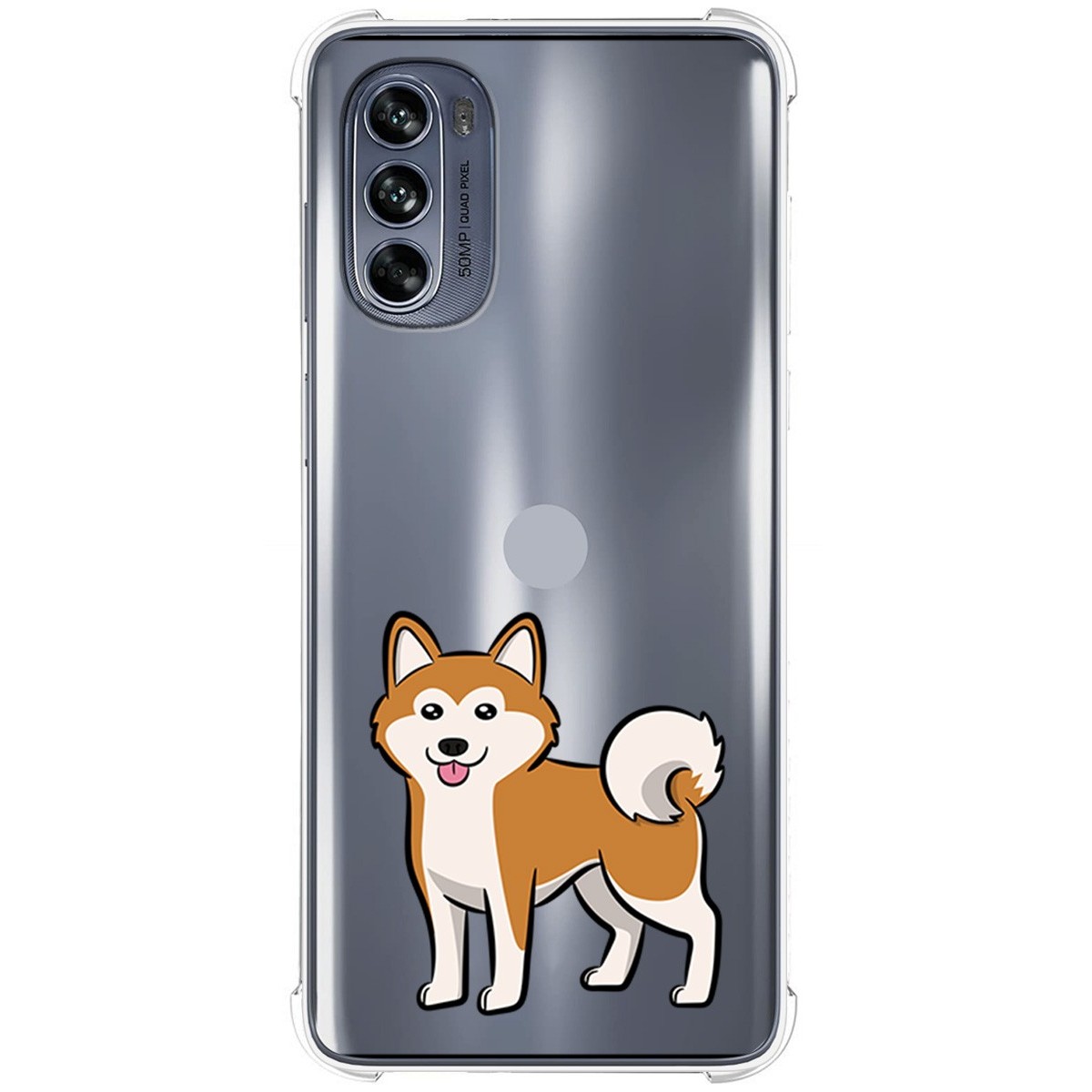 Funda Silicona Antigolpes para Motorola Moto G62 5G diseño Perros 02 Dibujos
