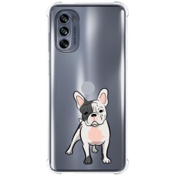 Funda Silicona Antigolpes para Motorola Moto G62 5G diseño Perros 06 Dibujos
