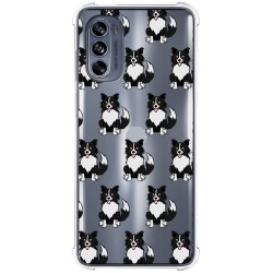 Funda Silicona Antigolpes para Motorola Moto G62 5G diseño Perros 07 Dibujos