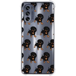 Funda Silicona Antigolpes para Motorola Moto G62 5G diseño Perros 10 Dibujos