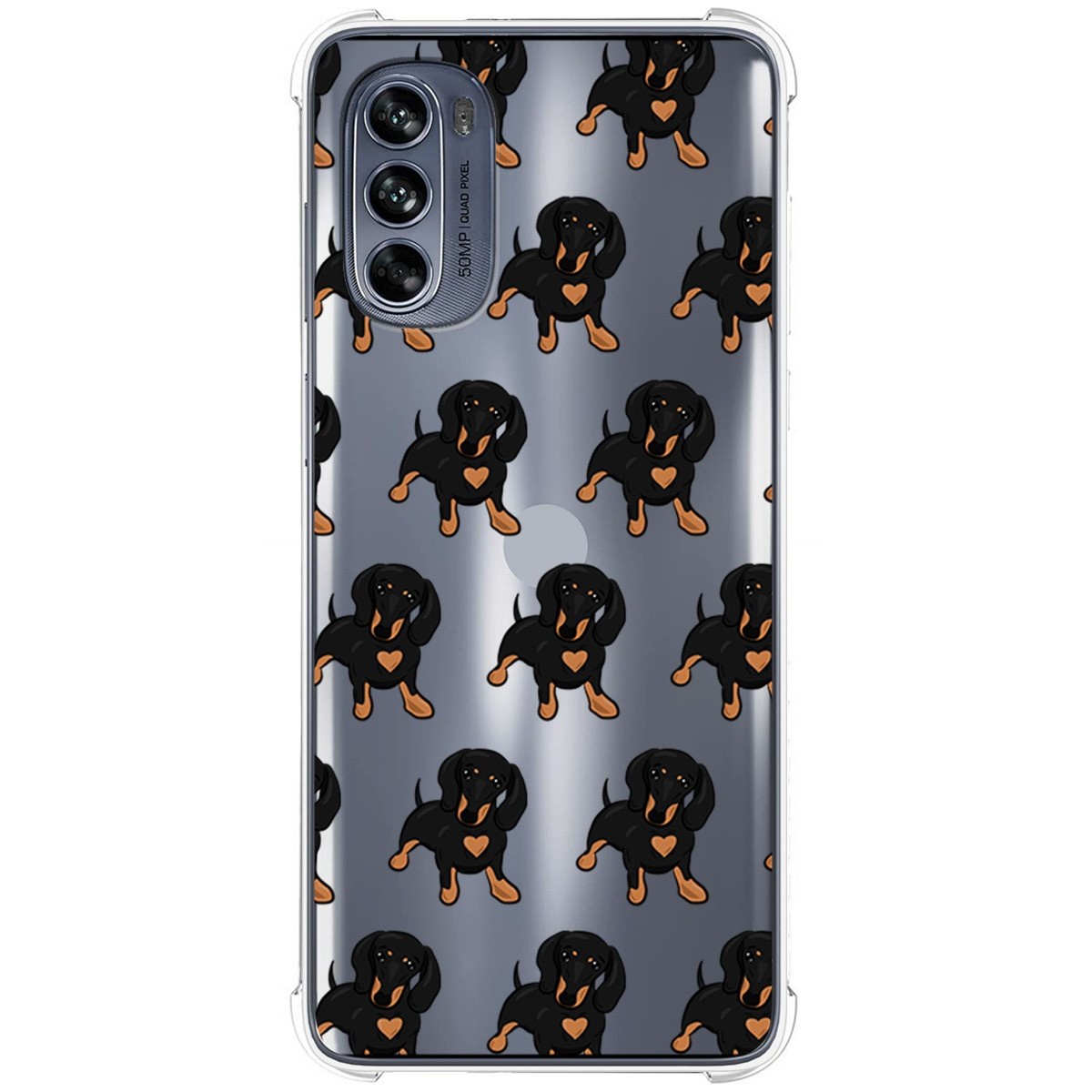 Funda Silicona Antigolpes para Motorola Moto G62 5G diseño Perros 10 Dibujos