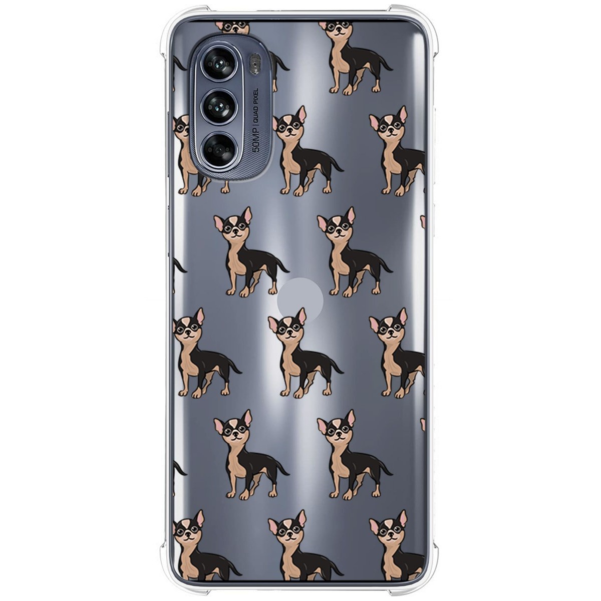 Funda Silicona Antigolpes para Motorola Moto G62 5G diseño Perros 11 Dibujos