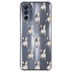 Funda Silicona Antigolpes para Motorola Moto G62 5G diseño Perros 12 Dibujos