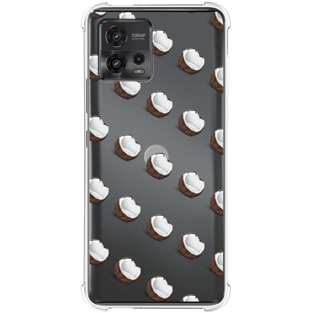 Funda Silicona Antigolpes para Motorola Moto G72 4G diseño Cocos Dibujos