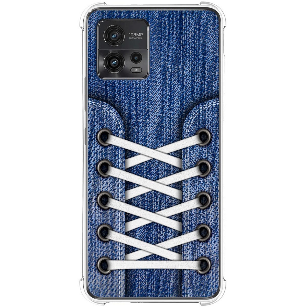 Funda Silicona Antigolpes para Motorola Moto G72 4G diseño Zapatillas 01 Dibujos