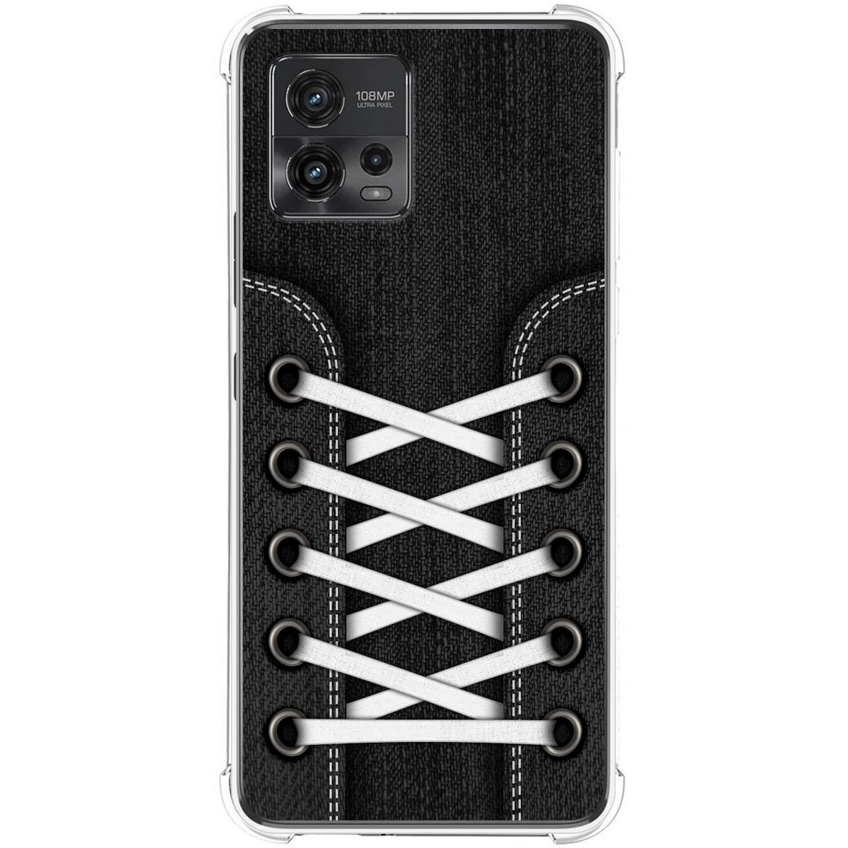 Funda Silicona Antigolpes para Motorola Moto G72 4G diseño Zapatillas 02 Dibujos