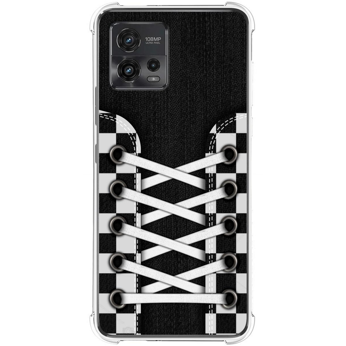 Funda Silicona Antigolpes para Motorola Moto G72 4G diseño Zapatillas 03 Dibujos