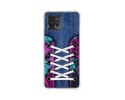 Funda Silicona Antigolpes para Motorola Moto G72 4G diseño Zapatillas 06 Dibujos